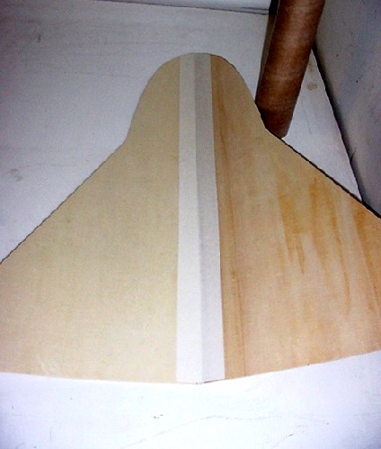 Kryptonite tail showing fin and ramjet mounting